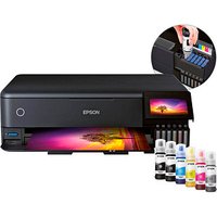 AKTION: EPSON EcoTank ET-8550 3 in 1 Tintenstrahl-Multifunktionsdrucker schwarz mit 80 Euro CashBack AKTION: EPSON EcoTank ET-8550 3 in 1 Tintenstrahl-Multifunktionsdrucker schwarz mit 80 Euro CashBack