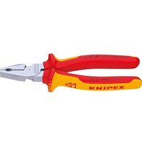 KNIPEX Kombizange VDE Kraft 02 06 180 verchromt 18,0 cm KNIPEX Kombizange VDE Kraft 02 06 180 verchromt 18,0 cm