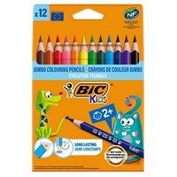 BIC Kids Evolution Triangle Buntstifte farbsortiert, 12 St. BIC Kids Evolution Triangle Buntstifte farbsortiert, 12 St.
