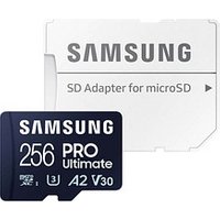 SAMSUNG Speicherkarte microSD PRO Ultimate 256 GB SAMSUNG Speicherkarte microSD PRO Ultimate 256 GB