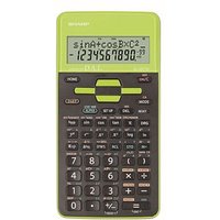 SHARP EL-531TH Wissenschaftlicher Taschenrechner schwarz/grün SHARP EL-531TH Wissenschaftlicher Taschenrechner schwarz/grün