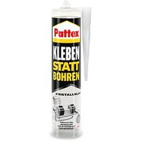 Pattex Kleben statt Bohren Kristallklar Montagekleber 290,0 g Pattex Kleben statt Bohren Kristallklar Montagekleber 290,0 g