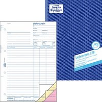AVERY Zweckform Lieferschein mit Empfangsschein Formularbuch 728 AVERY Zweckform Lieferschein mit Empfangsschein Formularbuch 728