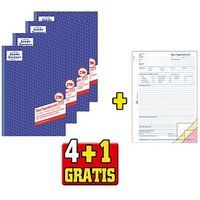4 + 1 GRATIS: 4 AVERY Zweckform Bautagebuch Formularbücher 1777 + GRATIS 1 St. 4 + 1 GRATIS: 4 AVERY Zweckform Bautagebuch Formularbücher 1777 + GRATIS 1 St.