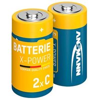 2 ANSMANN Batterien X-POWER Baby C 1,5 V 2 ANSMANN Batterien X-POWER Baby C 1,5 V