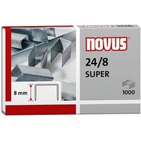 1.000 novus Heftklammern SUPER 24/8 1.000 novus Heftklammern SUPER 24/8