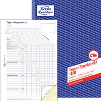 AVERY Zweckform Tages-/Regiebericht Formularbuch AVERY Zweckform Tages-/Regiebericht Formularbuch