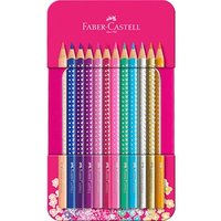 FABER-CASTELL Buntstifte farbsortiert, 12 St. FABER-CASTELL Buntstifte farbsortiert, 12 St.