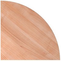 HAMMERBACHER Verbindungsplatte Akandia nussbaum, dreieckig abgerundet 80,0 x 80,0 x 2,5 cm HAMMERBACHER Verbindungsplatte Akandia nussbaum, dreieckig abgerundet 80,0 x 80,0 x 2,5 cm