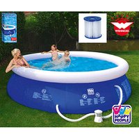 HAPPY PEOPLE® Quick-Up-Pool 3681,0 l 300,0 x 76,0 cm HAPPY PEOPLE® Quick-Up-Pool 3681,0 l 300,0 x 76,0 cm