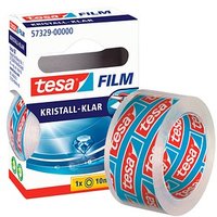 tesa KRISTALL-KLAR Klebefilm transparent 19,0 mm x 10,0 m 1 Rolle tesa KRISTALL-KLAR Klebefilm transparent 19,0 mm x 10,0 m 1 Rolle