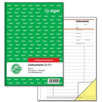 SIGEL Lieferschein mit Empfangsschein Formularbuch SD011 SIGEL Lieferschein mit Empfangsschein Formularbuch SD011
