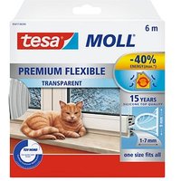 tesa tesamoll® Premium Flexible Fenster-Dichtungsband transparent 9,0 mm x 6,0 m 1 Rolle tesa tesamoll® Premium Flexible Fenster-Dichtungsband transparent 9,0 mm x 6,0 m 1 Rolle