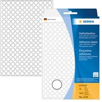 HERMA Klebepunkte 2210 weiß Ø 8,0 mm, 5.632 St. HERMA Klebepunkte 2210 weiß Ø 8,0 mm, 5.632 St.