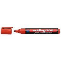 edding 300 Permanentmarker rot 1,5 - 3,0 mm, 1 St. edding 300 Permanentmarker rot 1,5 - 3,0 mm, 1 St.