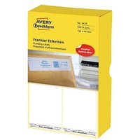 500 AVERY Zweckform Frankieretiketten 3439 weiß 130,0 x 40,0 mm 500 AVERY Zweckform Frankieretiketten 3439 weiß 130,0 x 40,0 mm