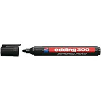 edding 300 Permanentmarker schwarz 1,5 - 3,0 mm, 1 St. edding 300 Permanentmarker schwarz 1,5 - 3,0 mm, 1 St.