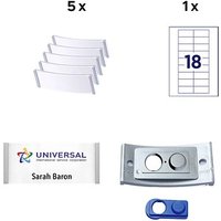 AVERY Zweckform Namensschilder mit Magnet 70,0 x 30,0 mm AVERY Zweckform Namensschilder mit Magnet 70,0 x 30,0 mm