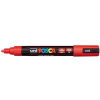 uni-ball POSCA PC-5M Acrylstift rot 1,8 - 2,5 mm, 1 St. uni-ball POSCA PC-5M Acrylstift rot 1,8 - 2,5 mm, 1 St.
