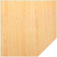 HAMMERBACHER Verbindungsplatte höhenverstellbar Akandia ahorn, Trapezform 120,0 x 80,0 x 68,0 - 76,0 cm HAMMERBACHER Verbindungsplatte höhenverstellbar Akandia ahorn, Trapezform 120,0 x 80,0 x 68,0 - 76,0 cm