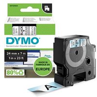 DYMO Schriftband D1 53710 S0720920, 24 mm schwarz auf transparent DYMO Schriftband D1 53710 S0720920, 24 mm schwarz auf transparent