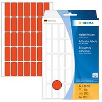 1.120 HERMA Etiketten 2352 rot 30,0 x 12,0 mm 1.120 HERMA Etiketten 2352 rot 30,0 x 12,0 mm