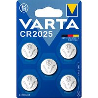 5 VARTA Knopfzellen CR2025 3,0 V 5 VARTA Knopfzellen CR2025 3,0 V