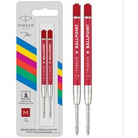 PARKER QUINKflow Basic Kugelschreiberminen M rot, 2 St. PARKER QUINKflow Basic Kugelschreiberminen M rot, 2 St.