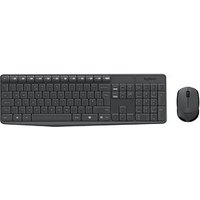 Logitech MK235 Tastatur-Maus-Set kabellos schwarz Logitech MK235 Tastatur-Maus-Set kabellos schwarz