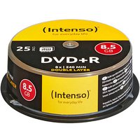 25 Intenso DVD+R 8,5 GB Double Layer 25 Intenso DVD+R 8,5 GB Double Layer