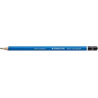 STAEDTLER Mars Lumograph Bleistift 2B blau, 1 St. STAEDTLER Mars Lumograph Bleistift 2B blau, 1 St.