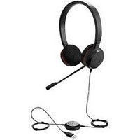 Jabra Evolve 20 MS Stereo Duo USB-Headset schwarz Jabra Evolve 20 MS Stereo Duo USB-Headset schwarz