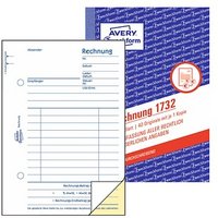 AVERY Zweckform Rechnung Formularbuch 1732 AVERY Zweckform Rechnung Formularbuch 1732