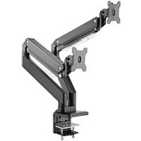 DIGITUS Monitor-Halterung DA-90427 schwarz für 2 Monitore, Tischklemme DIGITUS Monitor-Halterung DA-90427 schwarz für 2 Monitore, Tischklemme