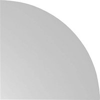 HAMMERBACHER Verbindungsplatte Mirakel lichtgrau, dreieckig abgerundet 80,0 x 80,0 x 2,5 cm HAMMERBACHER Verbindungsplatte Mirakel lichtgrau, dreieckig abgerundet 80,0 x 80,0 x 2,5 cm