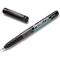 Pentel green Label NMF50-AO Permanentmarker schwarz 0,6 mm, 1 St. Pentel green Label NMF50-AO Permanentmarker schwarz 0,6 mm, 1 St.