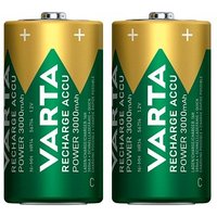 2 VARTA Akkus RECHARGE ACCU Power Baby C 3.000 mAh 2 VARTA Akkus RECHARGE ACCU Power Baby C 3.000 mAh