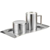 Esmeyer Milch- und Zucker-Set WAVE silber Esmeyer Milch- und Zucker-Set WAVE silber