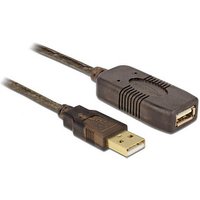 DeLOCK USB 2.0 A Kabel Verlängerung 5,0 m schwarz, 1 St. DeLOCK USB 2.0 A Kabel Verlängerung 5,0 m schwarz, 1 St.