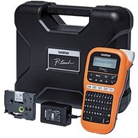 brother P-touch E110VP Beschriftungsgerät schwarz, orange brother P-touch E110VP Beschriftungsgerät schwarz, orange