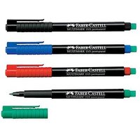 FABER-CASTELL MULTIMARK 1523 Folienstifte-Set farbsortiert permanent 4 St. FABER-CASTELL MULTIMARK 1523 Folienstifte-Set farbsortiert permanent 4 St.
