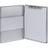 MAUL Klemmbrett MAULassist mit Aufbewahrungsfach 2354608 DIN A4 silber Aluminium MAUL Klemmbrett MAULassist mit Aufbewahrungsfach 2354608 DIN A4 silber Aluminium