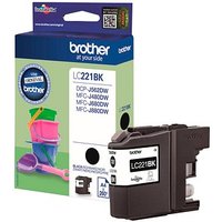 brother LC-221BK  schwarz Druckerpatrone brother LC-221BK  schwarz Druckerpatrone