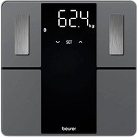 beurer Körperanalysewaage BF 500 Super Black Edition schwarz für max. 180,0 kg beurer Körperanalysewaage BF 500 Super Black Edition schwarz für max. 180,0 kg