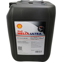 Shell 550045937 Helix Ultra ECT C2 C3 0W-30, Car/Van Engine Oil - 20 Litre