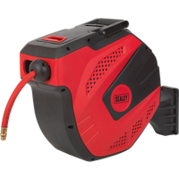 Sealey SA823 Auto-Rewind Air Hose Reel 20m 10mm Rubber Hose