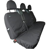 Ford Transit Pre-2013 Third Row Bench Seat Cover, Black - TRCBLK - Town & Country