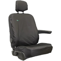 Vauxhall Vivaro B 2014-2019 Driver Seat Cover, Black - TV01BLK_A4 - Town & Country