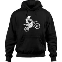 Dirt Bike Rider Motocross Enduro Dirt Biking Boys Gift Hoodie