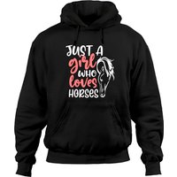 Horse Lover Equestrian Horseback Riding Girls Western Hoodie